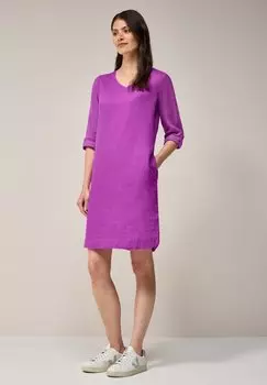 Повседневное платье V-NECK Cecil, розовый