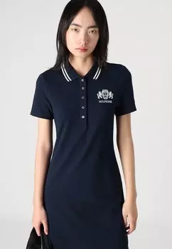 Повседневное платье VARSITY GRAPHIC DRESS Tommy Hilfiger, темно-синий