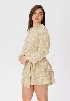 Повседневное платье VENITA Laurella, горчица