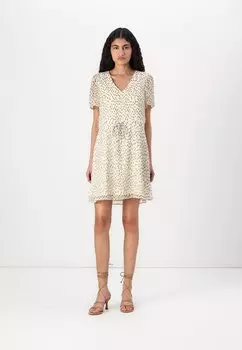 Повседневное платье VIFALIA VILA, кремовый