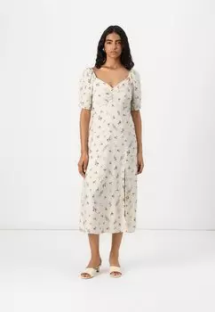 Повседневное платье VIHAVANNE DRESS VILA, кремовый