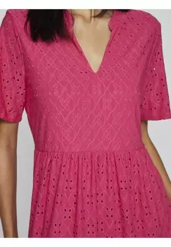 Повседневное платье VILA, розовый