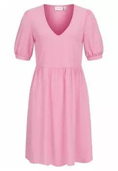 Повседневное платье VILA, розовый