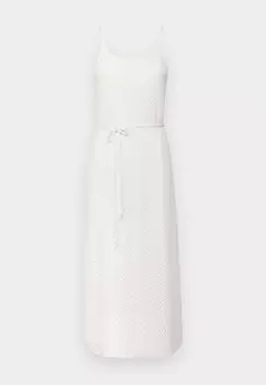 Повседневное платье VILIBERINA U-NECK MIDI SLIP VILA, песочный