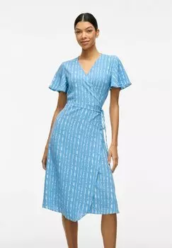Повседневное платье VILOVIE NEW VILA, цвет Blissful Blue