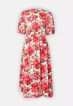 Повседневное платье VIMAJ ONECK DRESS VILA, кремовый