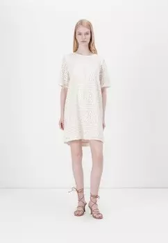 Повседневное платье VIMERINDA DRESS VILA, кремовый