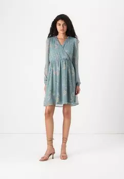 Повседневное платье VIMICHELLA SHORT DRESS VILA, цвет Chinois Green