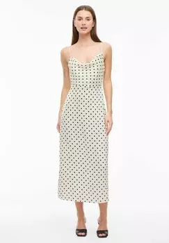 Повседневное платье VIRAVENNA STRAP NOOS VILA, слоновая кость