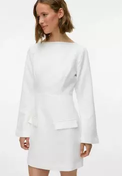 Повседневное платье VMAGNES KURZES Vero Moda, белый
