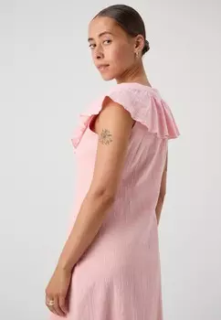 Повседневное платье VMCAMMI CAP SLEEVE SHORT DRESS Vero Moda, абрикос
