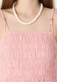 Повседневное платье VMCAMMI SINGLET SMOCK DRESS Vero Moda, абрикос