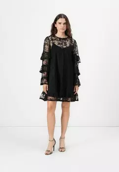 Повседневное платье VMCELINE SHORT DRESS Vero Moda, черный