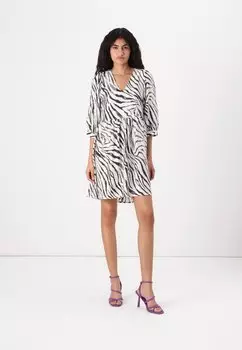 Повседневное платье VMDORA DESY SHORT DRESS Vero Moda, кремовый