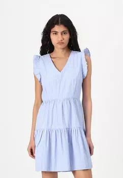Повседневное платье VMFANNI SHORT Vero Moda, светло-голубой