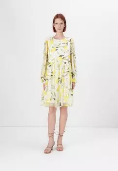 Повседневное платье VMIBBI O NECK DRESS Vero Moda, белый
