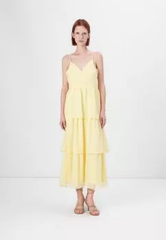 Повседневное платье VMMELISA LAYER DRESS Vero Moda, желтый
