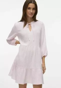 Повседневное платье VMNANNA Vero Moda, розовый