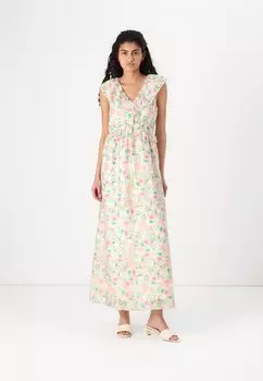 Повседневное платье VMOSANA TELMAA NKLE DRESS Vero Moda, оранжевый