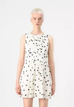 Повседневное платье VMSILLE SHORT DRESS Vero Moda, белый