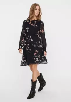 Повседневное платье VMSMILLA DRESS Vero Moda, темно-синий