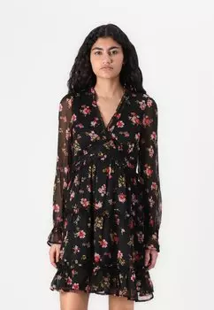 Повседневное платье VMSMILLA FRILL Vero Moda, черный