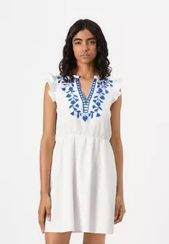 Повседневное платье VMVACATION MINI DRESS Vero Moda, белый