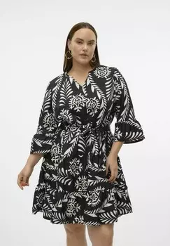 Повседневное платье VMZERA Vero Moda, антрацит