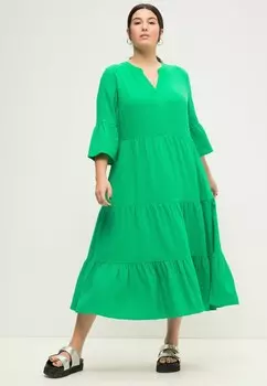 Повседневное платье VOLANTS 3/4-RMEL Studio Untold, светло-зеленый
