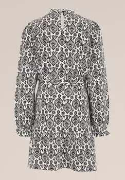 Повседневное платье WE Fashion, белый