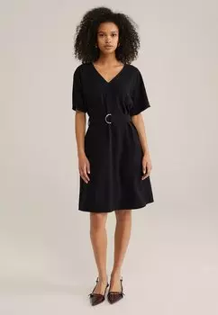 Повседневное платье WE Fashion, черный