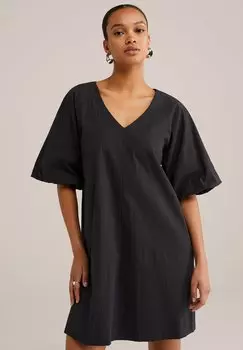 Повседневное платье WE Fashion, черный