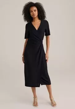 Повседневное платье WE Fashion, черный