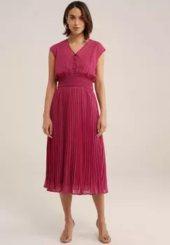 Повседневное платье WE Fashion, розовый