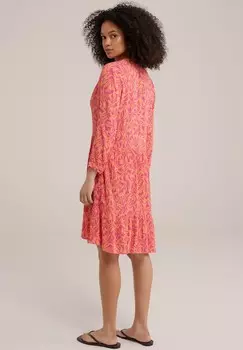 Повседневное платье WE Fashion, розовый