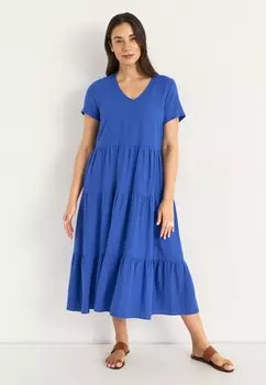 Повседневное платье WITH FRILLS Cellbes of Sweden, синий