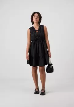 Повседневное платье YASSASCHA DRESS CITY YAS, черный
