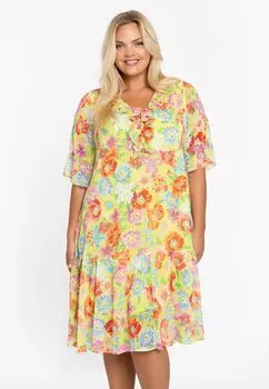 Повседневное платье YOEK, зеленый