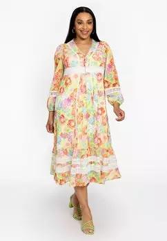 Повседневное платье YOEK, зеленый