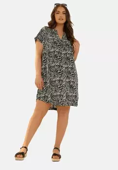 Повседневное платье Yours Clothing, цвет Jet Black