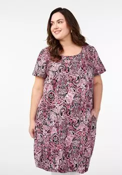 Повседневное платье Zizzi, розовый