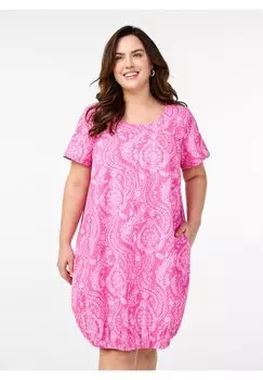 Повседневное платье Zizzi, розовый