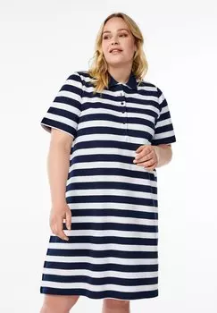 Повседневное платье Zizzi, темно-синий