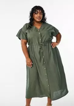 Повседневное платье Zizzi, зеленый