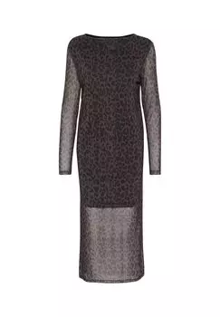 Повседневное платье ZULVIR Saint Tropez, коричневый