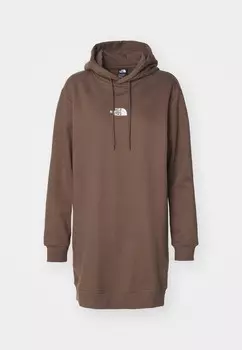Повседневное платье ZUMU HOODED DRESS The North Face, коричневый