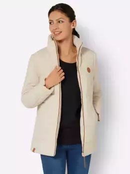 Повседневного образа: стеганая куртка, без капюшона Casual Looks, цвет Sand