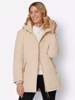 Повседневного образа стеганая куртка с капюшоном Casual Looks, цвет Sand