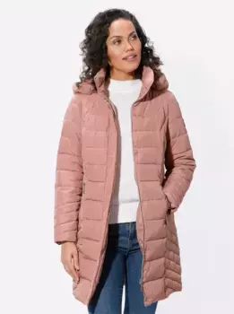 Повседневного образа стеганая куртка с капюшоном Casual Looks, цвет Rosenholz