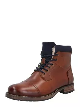 Повседневные ботинки ABOUT YOU Lace-Up Boots Finn, цвет brown/cognac